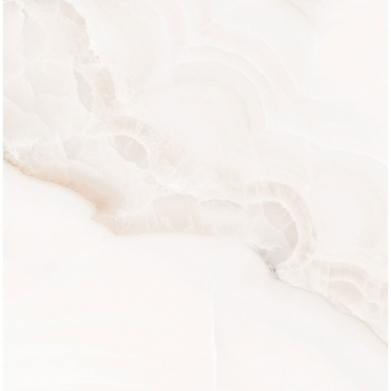 Mexen Onyx Gres alb glazurat rectificat G1, placă podea-perete 60 x 60 cm, lucios - TL106-060-060-01