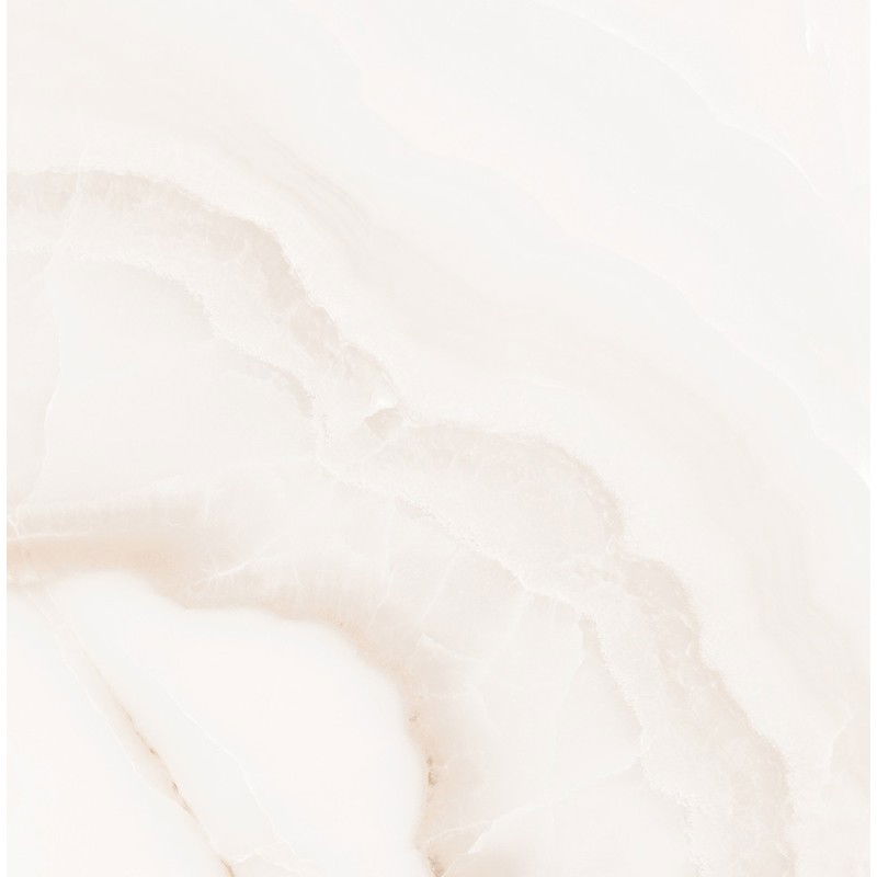 Mexen Onyx Fehér mázas gres rekt. G1, padló- és falicsempe 60 x 60 cm, fényes - TL106-060-060-01