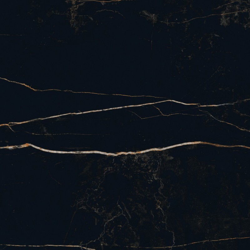 Mexen Flamingo Fekete fényezett gres rekt. G1, padló- és falburkoló lap 60 x 60 cm, magasfényű - TL215-060-060-00