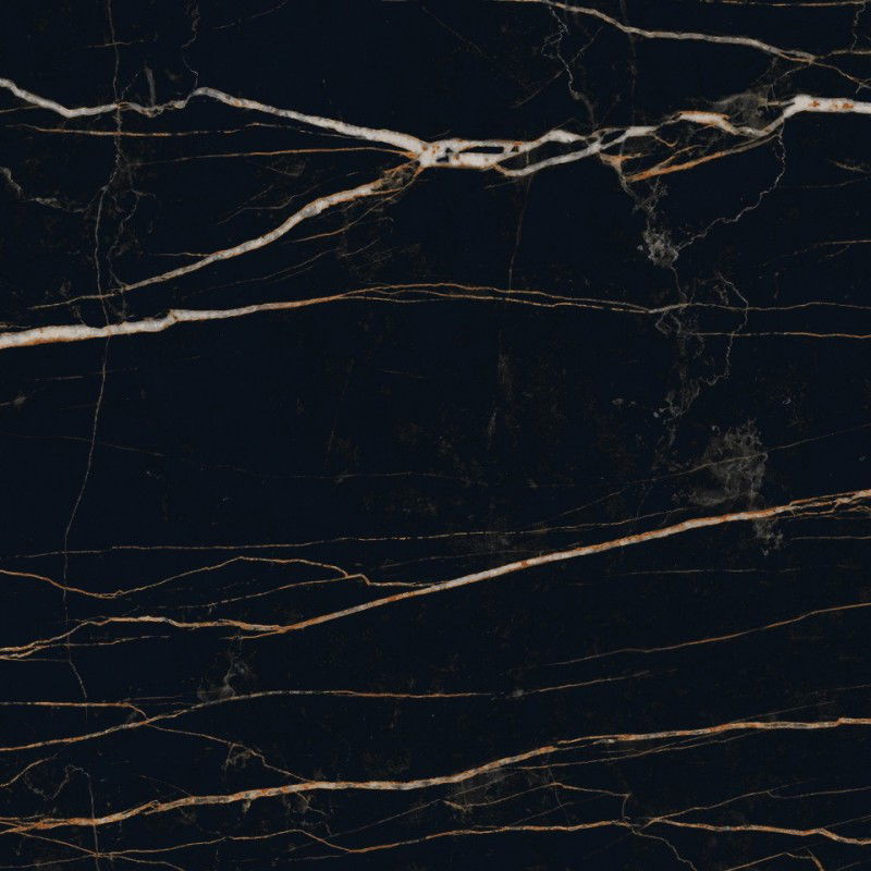 Mexen Flamingo Fekete fényezett gres rekt. G1, padló- és falburkoló lap 60 x 60 cm, magasfényű - TL215-060-060-00