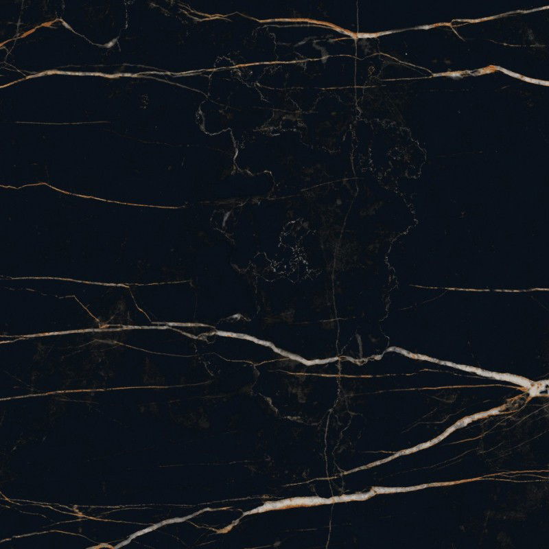 Mexen Flamingo Gres negru emailat rekt. G1, placă de pardoseală și perete 60 x 60 cm, luciu ridicat - TL215-060-060-00