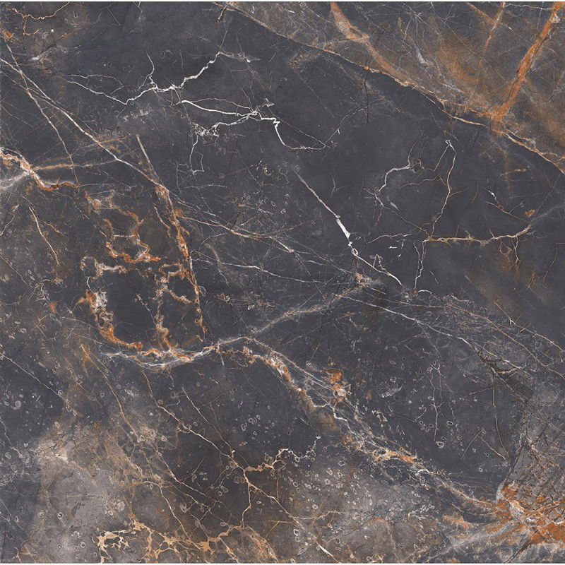 Mexen Visby Fekete mázas kerámia G1, padló- és fali csempe 60 x 60 cm, faragás - TL428-060-060-02