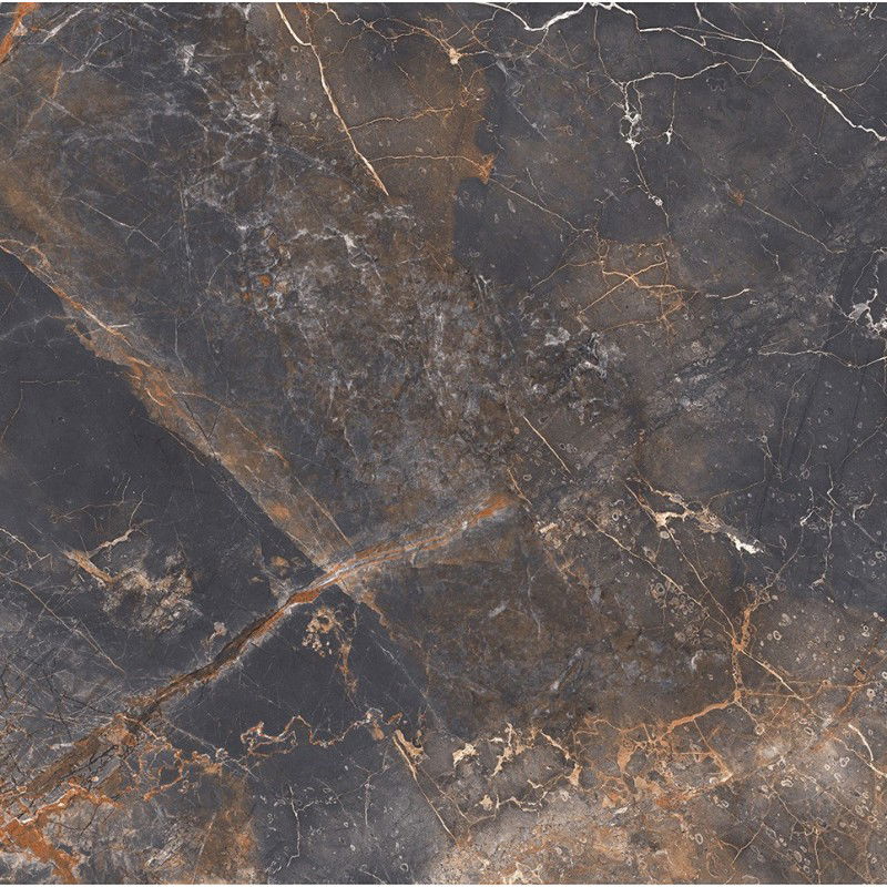 Mexen Visby Fekete mázas kerámia G1, padló- és fali csempe 60 x 60 cm, faragás - TL428-060-060-02