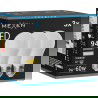 Mexen Nova 3x Bec LED E27, A60, 9W, Caldă - 3000K, 945 lm - L100-E27-0930-01x03