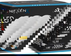 Mexen Nova 3x Bec LED E27, A60, 15W, Caldă - 3000K, 1575 lm - L100-E27-1530-01x03