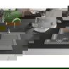 Mexen Pablo chiuvetă din granit cu 1 compartiment cu picurător 752 x 436 mm, Gri - 6510751010-71
