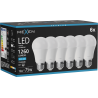 Mexen Nova 6x LED izzó E27, A60, 12W, Hideg - 6500K, 1260 lm - L100-E27-1265-01x06