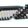 Mexen Nova 6x LED izzó E27, A60, 15W, Hideg - 6500K, 1575 lm - L100-E27-1565-01x06