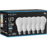 Mexen Nova 6x LED izzó E27, A70, 20W, Hideg - 6500K, 2100 lm - L100-E27-2065-01x06