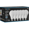 Mexen Nova 6x LED izzó E27, A95, 25W, Hideg - 6500K, 2625 lm - L100-E27-2565-01x06