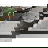 Mexen Leo chiuvetă din granit cu 1 compartiment cu picurător 900 x 500 mm, Albă - 6501901010-20