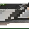 Mexen Leo chiuvetă din granit cu 1 compartiment cu picurător 900 x 500 mm, Albă - 6501901010-20