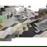 Mexen Leo chiuvetă din granit cu 1 compartiment cu picurător 900 x 500 mm, Bej - 6501901010-69