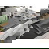 Mexen Leo chiuvetă din granit cu 1 compartiment cu picurător 900 x 500 mm, Gri - 6501901010-71