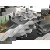 Mexen Mario Chiuvetă de granit cu 2 compartimente 820 x 436 mm, Gri - 6504822000-71