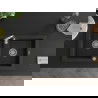 Mexen Mario Chiuvetă de granit cu 2 compartimente 820 x 436 mm, Neagră - 6504822000-77