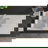 Mexen Andres Chiuvetă de granit cu 1,5 compartiment cu picurător 1000 x 500 mm, Albă - 6515101510-20