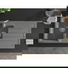 Mexen Andres Chiuvetă de granit cu 1,5 compartiment cu picurător 1000 x 500 mm, Gri - 6515101510-71