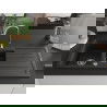 Mexen Andres 1.5-medencés gránit mosogató edényszárítóval 1000 x 500 mm, Fekete/Fém arany - 6515101510-75