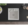 Mexen Vito chiuvetă de granit cu 1 compartiment 520 x 490 mm, Albă - 6503521000-20