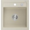 Mexen Vito 1-medencés gránit mosogató 520 x 490 mm, Bézs - 6503521000-69