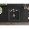 Mexen Vito chiuvetă de granit cu 1 compartiment 520 x 490 mm, Negru cu picățele - 6503521000-76