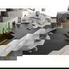 Mexen Milo chiuvetă de granit cu 1 compartiment 435 x 410 mm, Negru cu picățele - 6505441000-76