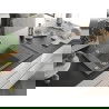 Mexen Elias chiuvetă de granit cu 1 cuvă, cu scurgere scurtă 795 x 480 mm, Gri - 6511791005-71