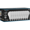 Mexen Nova 10x LED izzó E27, A95, 25W, Semleges - 4000K, 2625 lm - L100-E27-2540-01x10