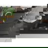 Mexen Cesar 1-medencés gránit mosogató edényszárítóval 775 x 470 mm, Fekete/Fém arany - 6514771010-75