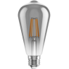 Mexen Vintis 3x Bec LED filament E27, ST64, 4W, Cald - 2700K, 300 lm, fumuriu - L152-E27-0427-70x03