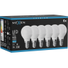 Mexen Nova 6x LED izzó E14, G45, 1W, Hideg - 6500K, 105 lm - L101-E14-0165-01x06