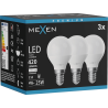 Mexen Nova 3x Bec LED E14, G45, 4W, Neutră - 4000K, 420 lm - L101-E14-0440-01x03