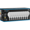 Mexen Nova 10x LED izzó E14, G45, 5W, Meleg - 3000K, 525 lm - L101-E14-0530-01x10