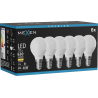 Mexen Nova 6x LED izzó E14, G45, 6W, Meleg - 3000K, 630 lm - L101-E14-0630-01x06