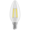Mexen Vintis 10x LED filament izzó E14, C35, 6W, Semleges - 4000K, 720 lm, átlátszó - L154-E14-0640-00x10