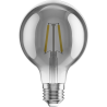 Mexen Vintis 3x LED filament izzó E27, G80, 2W, Meleg - 2200K, 150 lm, füstszínű - L155-E27-0222-70x03