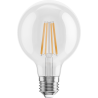Mexen Vintis 10x LED filament izzó E27, G80, 8W, Meleg - 2700K, 1055 lm, átlátszó - L155-E27-0827-00x10