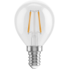 Mexen Vintis 3x LED filament izzó E14, G45, 2W, Meleg - 2700K, 240 lm, átlátszó - L156-E14-0227-00x03