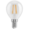 Mexen Vintis 3x LED filament izzó E14, G45, 4W, Meleg - 2700K, 470 lm, átlátszó - L156-E14-0427-00x03