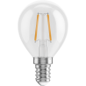 Mexen Vintis 6x LED filament izzó E14, G45, 2W, Meleg - 2700K, 240 lm, átlátszó - L156-E14-0227-00x06