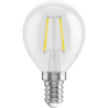 Mexen Vintis 6x Bec cu filament LED E14, G45, 2W, Neutru - 4000K, 240 lm, clar - L156-E14-0240-00x06