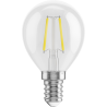 Mexen Vintis 10x LED filament izzó E14, G45, 2W, Semleges - 4000K, 240 lm, tiszta - L156-E14-0240-00x10