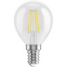 Mexen Vintis 6x Bec filamente cu LED E14, G45, 4W, Neutru - 4000K, 470 lm, transparent - L156-E14-0427-00x06