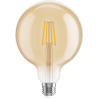Mexen Vintis 3x Bec filament LED E27, G125, 6W, Caldă - 2700K, 600 lm, chihlimbar - L158-E27-0627-50x03
