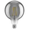 Mexen Vintis 3x LED filament izzó E27, G125, 8W, Meleg - 2700K, 680 lm, füstös - L158-E27-0827-70x03
