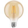 Mexen Vintis 10x LED filament izzó E27, G95, 4W, Meleg - 2200K, 400 lm, borostyánszínű - L157-E27-0422-50x10