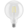 Mexen Vintis 6x LED filament izzó E27, G125, 6W, Semleges - 4000K, 720 lm, átlátszó - L158-E27-0640-00x06