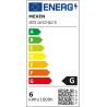 Mexen Vintis 6x LED szálcsavaros izzó E27, ST64, 6W, Meleg - 2200K, 350 lm, füstszínű - L162-E27-0622-70x06