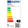 Mexen Vintis 6x Bec LED filament spiralat E27, G80, 6W, Cald - 2700K, 400 lm, fumuriu - L165-E27-0627-70x06